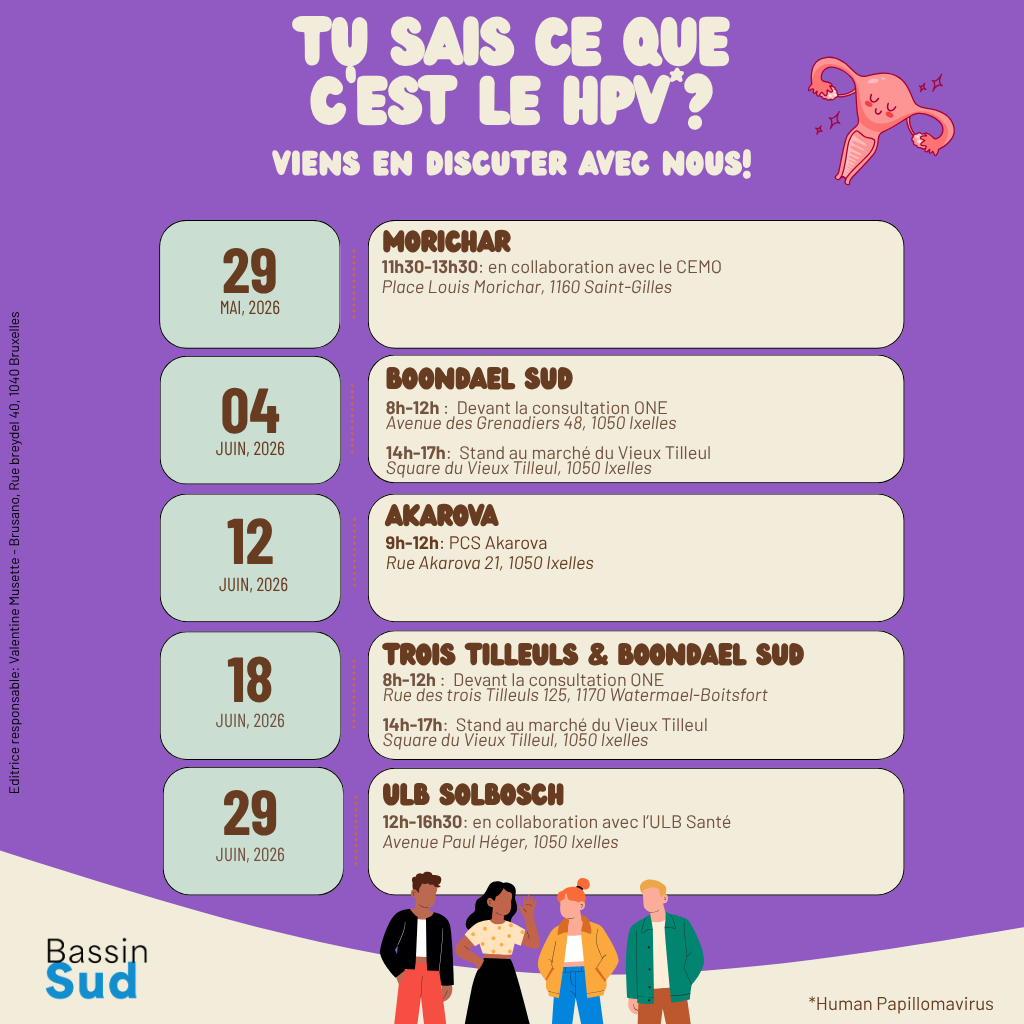 Des actions de sensibilisation au HPV